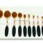 best professional 10pcs a set makeup brush good quality cosmetic brushes