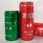 250ml 330ml 500ml Aluminum Beverage & Beer Cans With Lids