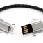 High quality oem mobile fast charging data cable for iphone android ,micro type-c magnetic usb charging cable bracelet u