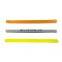 Adjustable printed strap colorful flexible double sided cable tie