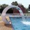 Portable Outdoor Swimming Pool Water Curtain Spa Water Rain Curtain Waterfall