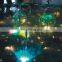 stainless steel mini musical fountains,atomizer colorchanging mushroom fountain