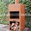 Outdoor Decorative Items Corten Steel Cast Iron Bbq Fire Pits