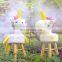 Yarncrafts Crocheted Unicorn Funny Animal Shape Soft Kids Decoration Stool