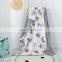 Children's lunch break double-sided cotton printed spring and autumn bean bean flannel blanket