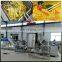 Automatic lifting round type mesh basket deep fryer