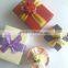 Paper Cardboard Square Ring Necklace Earring Jewelry Gift Boxes Display Case