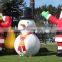 20ft Tall Christmas Inflatable Decoration Santa Claus Snowman Model For Advertising