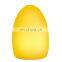 PE remote control colorful cordless rechargeable led table lamp shade