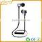 New patent stereo fashion comfortable coolest silver steel bluetooth earphones