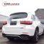 GLC63 body kit for MB GLC 200 260 300 to GLC63 front bumper rear bumper muffler tips