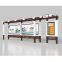 Student scenery complementary system bus stop bay type bus shelter billboard direct supply manufacturer