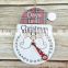2021 wooden snowman sign Christmas pendant creative Christmas countdown home decoration holiday calendar pendant