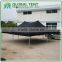 Aluminum Pop Up Trade Show Tent 6x6m ( 20ft X 20ft) with Black Canopy & Valance(Unprinted)