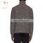 Turtleneck Cashmere Thick Sweater for Men Blended yarn