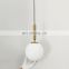 Luxurious Modern Pendant Lamp Glass Ball Lampshade Hanging Light Fixture