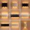 Modern and simple outdoor rainproof led wall lamps for decoration