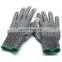 Multi Function Work Cut Protection HPPE Knitted Polyurethane PU Palm Coated Cut Resistant Gloves