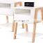 Nightstands Bedroom Set of 2 with Drawer Storage Shelves
