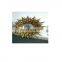 silver plated wall mirror