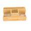 Bamboo Desk Organizer Pencil Holder Office Supplies and Accessories Storage Caddy for Men Women Girls