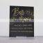 Black Wedding Sign Holder Display Acrylic Table Numbers Wedding Welcome sign