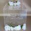 Money Storage Cube Box Clear Acrylic Wedding Card Box