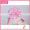Elegant Cherry blossoms ornament knee skirt fluffy voile girl's dress children frocks designs
