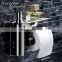 Bathroom Accessories Stainless Steel Liquid toilet paper holder wall mounted metal luxury hand modern Soap Dispenser bracket