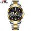 TEVISE 795-001 Men's Dress Watch Stainless Steel Automatic Mechanical 24 Hour Custom OEM Luxury Wrist Watches