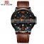 VAVA VOOM VA-217 Simple Japanese Quartz Watch Man Leather Chronograph Wristwatches Sport Watch