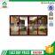Customized design foshional double glass aluminum sliding door