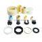 Factory customized nylon ptfe pom abs peek split pipe bushing sleeve bearing