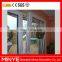 plastic PVC profile storefront door ventilation design vinyl doors