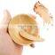 New Designed 100% Natural Bamboo Makeup Bowl Cosmetic Bowl With Flat Spatula Set