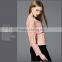2016 hot High-end temperament Slim small suit jacket lace stitching for female