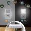 Plug in Led sensor Night Light with Auto Dusk To Dawn Sensor Adjustable Brightness Cool White Lights Hallway Kids Room Kitchen