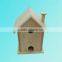 Handmade Custom Wooden Peanuts Snoopy Doghouse Birdhouse - Functional- NEW