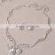 New Model Jewelry Gold Drop Pendant Big Stone American Diamond Necklace Sets