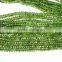 Natural Rare Chrome Diopside Faceted Roundel Beads 3.5X4MM 20''Inch AAA+++Good Quality On Wholesale Price.