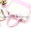 New Arrival light color canvas shopping bags with logo