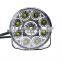 1 Pair 2PCS Bright White 9W LED Round Day Fog Light Head Lamp Car Auto DRL Driving Daytime Running DRL Car Fog Lamp Headlight