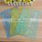 New stationery products clear plastic envelope file folder