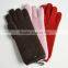 Bright color best quality girls winter spring knitted gloves