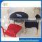 outdoor plastic chair with wood legs HYH-A301