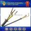Copper conductor shield steel cable