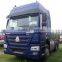 Military SINOTRUK HOWO 6x6 all wheel drive tractor trailer head truck prices