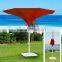 Aluminum Pole Fabric White Beach Pool Side Party Inverted Reverse Umbrella