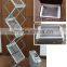 portable acrylic zigzag folding brochure stand
