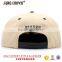 new design style 6 panel leather patch snapback hats